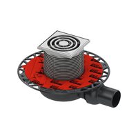 TECEdrainpoint S110 трап низкий горизонтальный Хром матовый 3601100