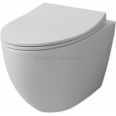 Унитаз подвесной Grossman GR-4451S безободковый, с крышкой микролифт