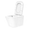 Spring S Подвесной унитаз MODEL S с сидением 515x340 мм белый 9700996, TORNADO