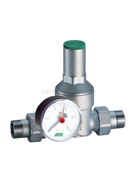 Редуктор давления FAR FA 2815 12 для воды в системе водоснабжения (с манометром)