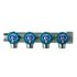 Коллектор FAR FK 3824 3412TP регулирующий проходной ВР-НР 3/4"х1/2" с 4 отводами