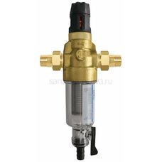 Фильтр промывной BWT Protector mini HWS 1/2" 100 мкм для х/в пластик. колба, 810548