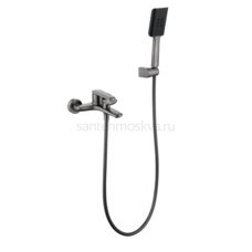 02131-Q Смеситель од. для ванны кор. (ГРАФИТ) (8/1шт)