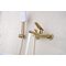 02131-S Смеситель од. для ванны кор. (матовое золото) (8/1шт)