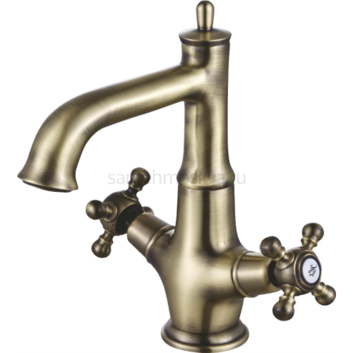 09013-D Смеситель для умыв. БРОНЗ (10/1шт) Л/К