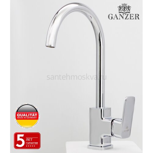 12022 Смеситель однорычажный для кухни (10/1шт) Л/К