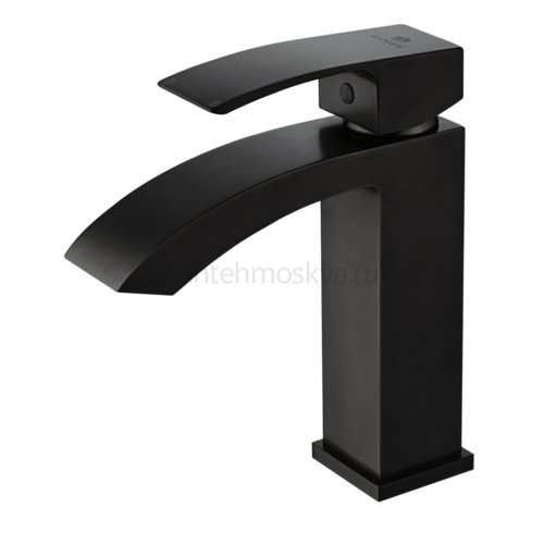 44111-C Смеситель од. для раковины (ЧЕРНЫЙ) (10/1шт)