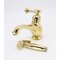 77051-E Смеситель для умыв. с гиг. под. (ЗОЛОТО)