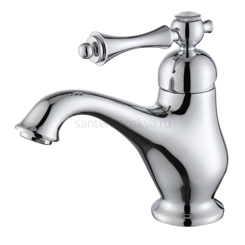 77111 Смеситель для умывальника (ХРОМ) (10/1шт)