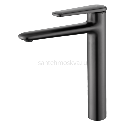 02112-Q Смеситель од. для раковины-чаши (ГРАФИТ) (10/1шт)