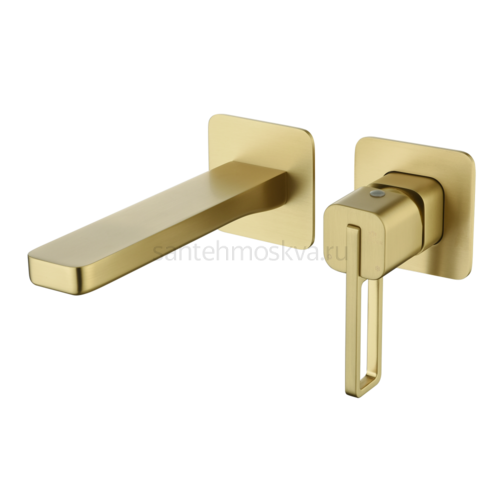 12144-S Встроенный смес для рак. (матовое золото) (10/1шт)