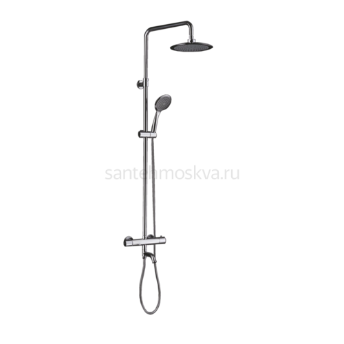 25070 Душевой релинг с термостатом (круг.) (4/1шт) Л/К