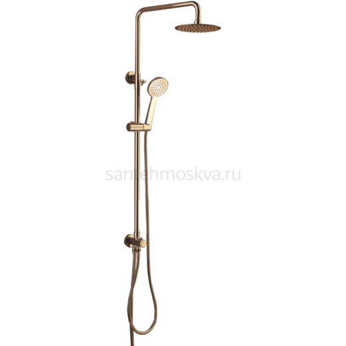 25072-D Душевая система с перек. БРОНЗА (4/1шт)