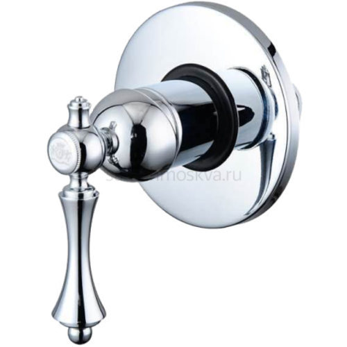 77055 Смеситель встраиваемый для душа круглый Л/К