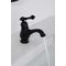 77111-C Смеситель для умыв. (ЧЕРНЫЙ) (10/1шт) Л/К