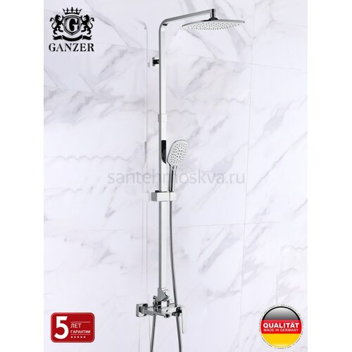 26061 Душевой релинг (хром) (4/1шт) Л/К