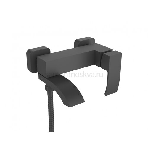 44031-C Смес. для ванны пов. (черный) (8/1шт)