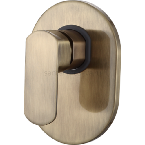 5101-D Смеситель вст. для душа ОВАЛ (БРОНЗ) (10/1шт)