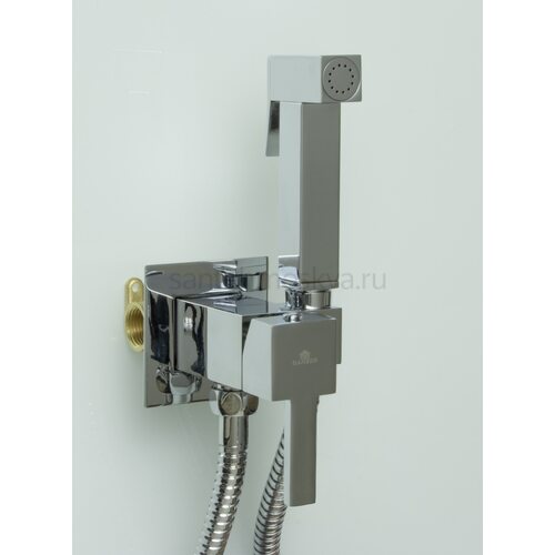 72101 Set Комплект встраива. для биде КВАДРАТ (ХРОМ) (10/1шт)