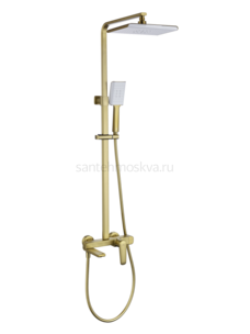 GZ02162-S Душевая система (матовое золото)