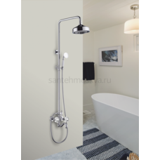 GZ09062 Двухвентильный душевой рейлинг ХРОМ GZ09062 Двухвентильный душевой рейлинг ХРОМ