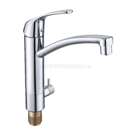 16027 Смеситель для кухни, под фильтр (ХРОМ) (10/1шт)