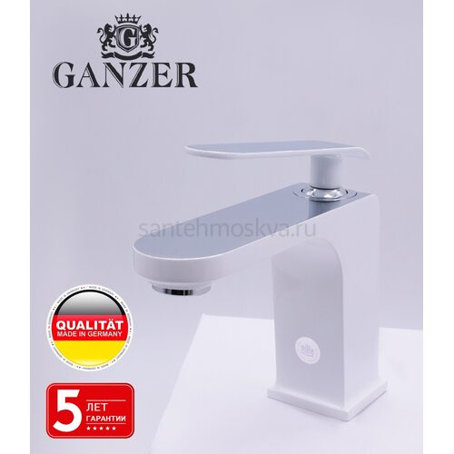 26011-F Смеситель для умыв. (БЕЛЫЙ) (10/1шт) Л/К