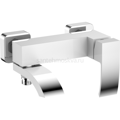 44031-F Смес. для ванны пов. (белый,хром) (6/1шт)