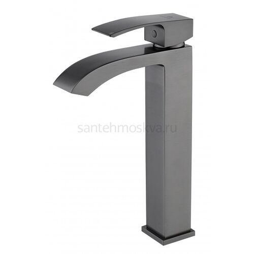 44112-Q Смеситель од. для раковины-чаши (ГРАФИТ) (10/1шт)