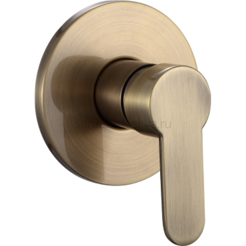 5102-D Смеситель вст. для душа круг. (БРОНЗА) (10/1шт) Л/К