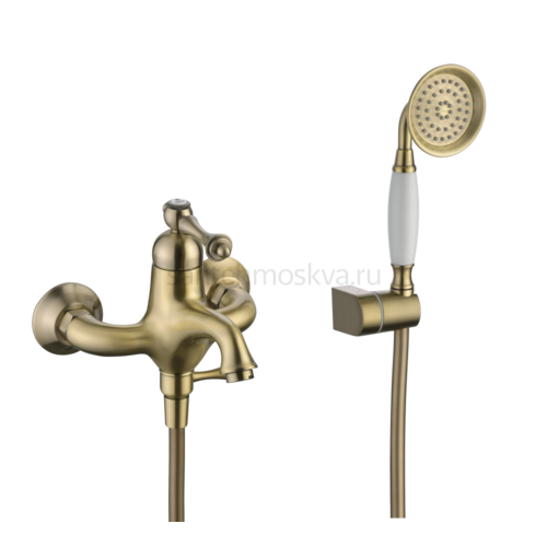 77131-D Смеситель од. для ванны кор. (БРОНЗА) (8/1шт)