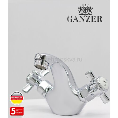 15012 Смеситель двухвент для умывальника ""