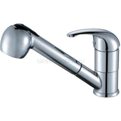 16029 Смес. для кухни с ВЫДВИЖНОЙ лейкой (6/1шт)