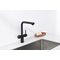 16036-C Смес. од. для кухни с ВЫД. лейкой и подк. ФИЛЬТ. (ЧЕРНЫЙ) (10/1шт)