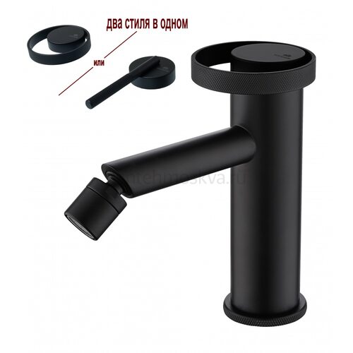 19151-C Смеситель на биде (ЧЕРНЫЙ) (10/1шт)
