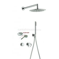 19164 Встроенный смес для душа с 2-функ. (ХРОМ) 19164 Встроенный смес для душа с 2-функ. (ХРОМ)