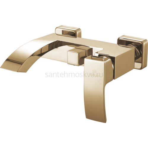 44032-D Смеситель однорыч для ванны БРОНЗ (10/1шт) Л/К