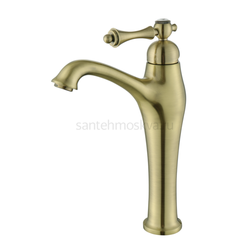 77113-D Смеситель од. для раковины-чаши (БРОНЗА) (10/1шт)