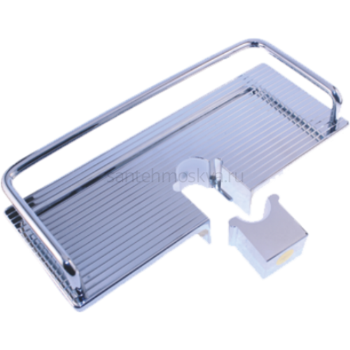 Полка для душевой стойки (ХРОМ) (40шт)