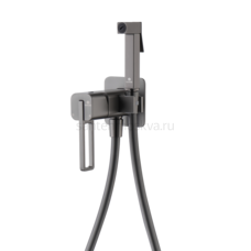 GZ12157-Q Смеситель встраиваемый с ГИГ. душем (ГРАФИТ) GZ12157-Q Смеситель встраиваемый с ГИГ. душем (ГРАФИТ)