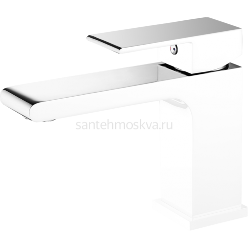 28011-F Смеситель для умыв. (БЕЛЫЙ) (10/1шт) Л/К