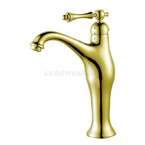 77113-E Смеситель од. для раковины-чаши (ЗОЛОТО) (10/1шт)