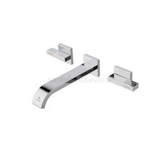 01144 Смеситель встраиваемый для раковины (ХРОМ) (8/1шт)