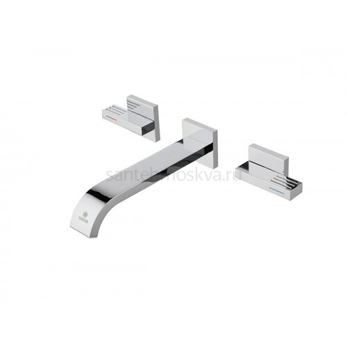 01144 Смеситель встраиваемый для раковины (ХРОМ) (8/1шт)