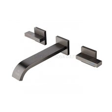 01144-Q Смеситель встраиваемый для раковины (ГРАФИТ) (8/1шт)