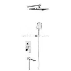 GZ05165 Смеситель встраиваемый для душа с 3-функ. (ХРОМ) GZ05165 Смеситель встраиваемый для душа с 3-функ. (ХРОМ)