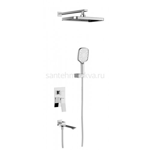 05165 Смеситель встраиваемый для душа с 3-функ. (ХРОМ)