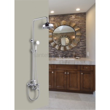 GZ09063 Двухвентильный душевой рейлинг ХРОМ GZ09063 Двухвентильный душевой рейлинг ХРОМ