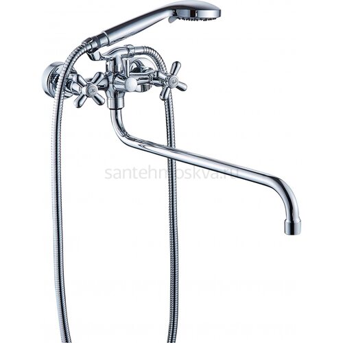 13041 Смеситель двухвент для ванны (10/1шт)