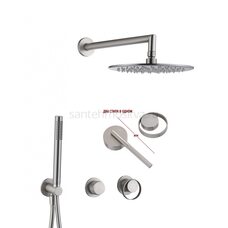 19164-G Встроенный смес для душа с 2-функ. (САТИН) 19164-G Встроенный смес для душа с 2-функ. (САТИН)